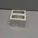 2 x MEEDEE Sage Green Velvet Ribbon 1.5 Inch Single Face Nylon Velvet Ribbon 10 Yards Spool Light Green Ribbons for Christmas Tree, Gift Wrappig, Rustic Wreath, Velvet Bow, Hair Bows, Home Decor