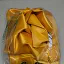 50 PCS Gold Satin Chair Sashes Bows Universal Chair Ribbon Ties Back Sash for Wedding Party Reception Events Banquets Hotel Event Chair Cover Decoration (7x108 inch)