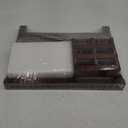 HBlife Dish Rack, Bamboo Folding 2-Tier Collapsible Drainer Dish Drying Rack with Utensils Flatware Holder Set (Dish Rack with Utensil Holder)