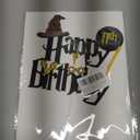 Wizard 11th Cake Topper, Boy and Girl 11 Happy Birthday Party Decoration - Black 