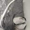 TAOCOCO 100% Waterproof Recliner Cover, Non-Slip Washable Reclining Couch Cover with Elastic Leg Straps, Furniture Protector for Dogs (Dark Gray, 3 Seater)