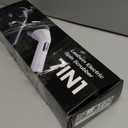 Leebein Electric Spin Scrubber, 2025 New Cordless Cleaning Brush Bathroom Scrubber, IPX7 Waterproof Shower Scrubber with 7 Brush Heads, Extendable Long Handle and 2 Speeds Scrubber for Bathtub Floor (Black)