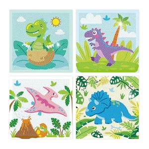goldentime Diamond Painting Kits for Kids 6-12 - 4Pack (6x6 Inch)