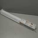 Persilux Cordless Zebra Blinds for Windows Free-Stop Roller Windows Shades (23" W X 64" H, White) Dual Layer Light Control for Day and Night, Light Filtering Sheer Shades for Home, Easy to Install