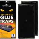 Rat Mouse Rodent Pest Glue Trap (Large Size) Tray Heavy Duty (5 Pack/ 10 Traps) with Connectors
