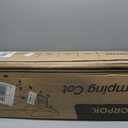 ATORPOK Camping Cot for Adults with Cushion and Pillow, Portable Folding Bed for Sleeping, Lightweight Tent cot with Carry Bag Supports 450 lbs (Grey)