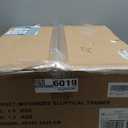 Under Desk Elliptical Machine Pedal Exerciser Elliptical Trainer, LCD Monitor Elliptical Stepper with Remote Control Elliptical Fitness