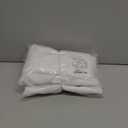 NICETOWN White Sheer Curtains 84 inches Long - Home Decoration Grommet Airy & Lightweight Elegant Window Treatments with Light Filtering for Bedroom/Living Room (2 Panels, W54 x L84)