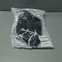 ReneeCho Bat Costume Women Halloween Spider Web Black Blue Wings Dress Tunic Party Dresses (Black, XL)