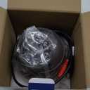 Analog CCTV Camera HD 1080P 4-in-1 (TVI/AHD/CVI/CVBS) Security Dome Camera Outdoor, 2.8mm-12mm Manual Focus/Zoom Varifocal Lens, Weatherproof Metal Housing 36 IR-LEDs Day & Night Monitoring (Grey)