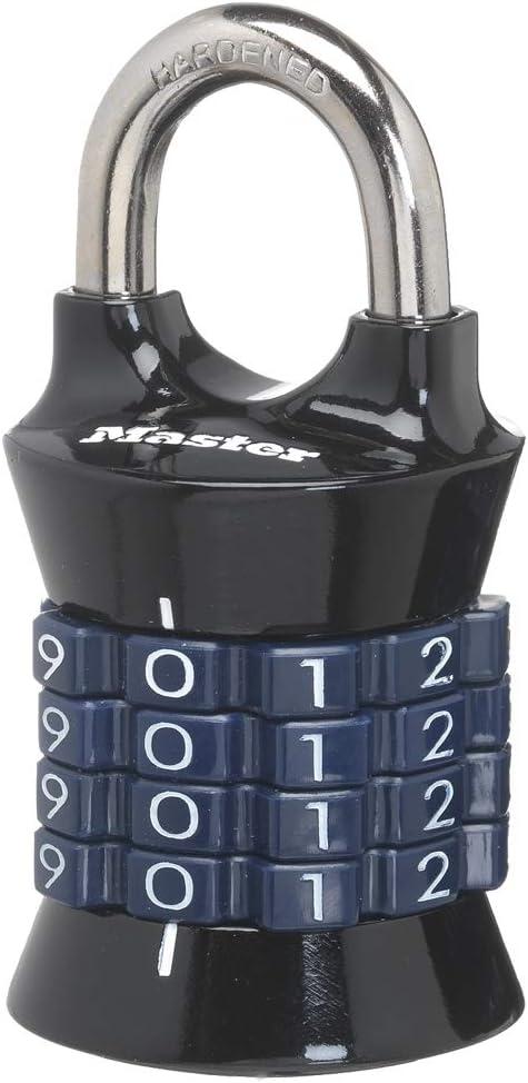 Master Lock Combination Lock, Set Your Own Combination Lock for Gym and School Lockers, Indoor Combo Padlock, 1535D