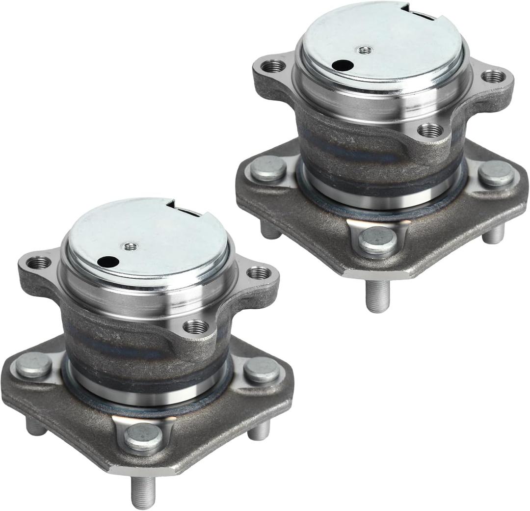 PAROD 2PCS 512384 Wheel Hub & Bearing Assembly fit for Nissan Sentra 2007-2012 2.0L L4; 4-Wheel ABS Rear