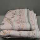 Pink Rug for Bedroom Girls, 5x7 Washable Rug for Floral Nursery Decor, Cute Soft Low-Pile Non Slip Indoor Floor Carpet for Baby Kids Room Playroom Living Room Dorm, Pink Multi