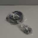 Universal Toilet Tank to Bowl Gasket & Tank to Bowl Bolts, 2 Kind Gasket and 4 Pieces 5/16 * 3.15 Inch Toilet Tank Bolts, Fit Most 2-Inch and 3-Inch Flush Valve Opening (black)