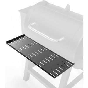 BBQ-PLUS Folding Shelf for Pit Boss 700 Classic Pellet Grill,Powder Coating Steel Front Folding Shelf Grill Accessories for Pit Boss with Screws,26-1/2 x 9-1/2 Inches