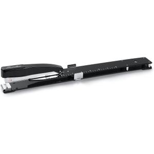 Swingline Long Reach Stapler, 20 Sheet Capacity, Jam Free, 12" Reach, Metal, Black (S7034121P)