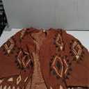 WDIRARA Women's Open Front Long Sleeve Long Cardigan Boho Chunky Sweaters Outwear Coats 2025 Fall Outfits, Large