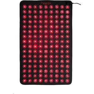 Red Light Therapy Acupressure Spike Mat with Heat, 144 LEDs, 100mW/cm Irradiance, 660nm & 850nm, Pain Relief, Muscle Recovery, Back Pain Therapy, 15-Min Timer, Safe, Easy to Clean, Includes Pillow