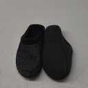 ULTRAIDEAS Men's Nealon Moccasin Clog Slipper, Slip on Indoor/Outdoor House Shoes (7-8, Black/Grey)