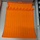 Blackstone Silicone Grill Tool Mat with Drip Pad, Side Mat for Outdoor Kitchen Countertop - Orange