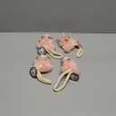 Steel Dog Cat Combo Critter Toy with Catnip Pouch Pink