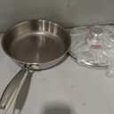 8" Titanium Pans for Cooking,Pure Healthy Titanium Frying Pan