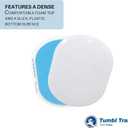 Tumbl Trak Smooth Sliding Slider with Comfortable Top (for Carpet Floors)