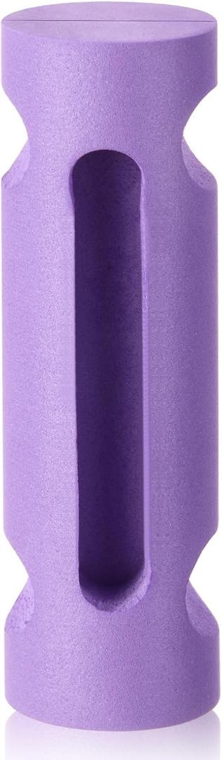 Threlaco 1 Pack Crochet Tool 4 Inch All Yarn Sizes Crochet Tension Tools Learn How to Make Circle Stitch and Guide Knitting Holder Accessories for Beginners Winter Gifts(Purple)