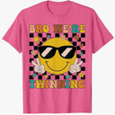Groovy Bruh for Girls Kids Boys Smile Face TShirt XL