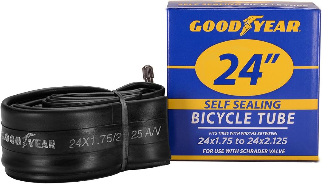 Goodyear Bicycle Tube with Butyl Rubber - Dependable Bike Tubes for Premium Cycling