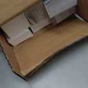 MYshade 6 Pack Temporary Light Filtering Paper Shades for Windows,Paper Pleated Blinds with Adhesive,No Tools No Drilling Free Cut Size Temporary Room Darkening Shades(White, 36" W x 72" H)