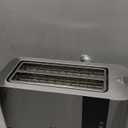 Mueller UltraToast Full Stainless Steel Toaster 4 Slice, Long Extra-Wide Slots for Bagels and Waffles, 6 Browning Levels, LED Display, Cancel/Defrost/Reheat Functions & Removable Tray, Kitchen Gadgets