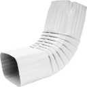 Gutter Downspout Elbow-Rain Gutter Downspout Extension High (3x4 "A" Style)