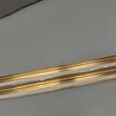 Trimold Matte Gold Aluminum Peel and Stick L Molding Corner Guards with 90 Angle for Wall Door Frame Cabinet Baseboard Protection and Decoration, 35.4in x 0.8in (3Pcs)