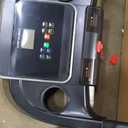  Outdoor Camping Accommodation Small Ultra-Quiet Running Machine Folding Electric Treadmill with Distance Time Calories Heart Rate Speed Adjustment Office/Home Fitness