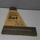 OEM Quality Windshield Wiper Blades, 18 and 18 DSV Standard Car Wiper Blades With Universal U/J Hook Only, Automotive Replacement Wiper Blades for my Car, Water Repellency Wiper Blade, Pack of 2