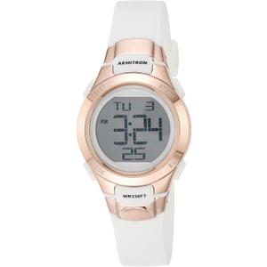 Armitron Sport Women's Digital Chronograph Resin Strap Watch, 45/7012