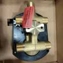 Delta Modern 14 Series Square Rain Shower System Faucet Set, Rainfall Brushed Gold Shower Head and Handle Set, Valve Trim Kit, 10 Inch, Champagne Bronze 342701-CZ