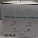 UV Light Sanitizer, UV Box Sanitizer, Conveniently Sanitizes in Minutes, Large Capacity, No Cleaning Required, Touch Control