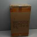 Originsure 38"L Collapsible Wagon Cart Foldable, 460lbs Weight Capacity 220L Heavy Duty Folding Beach Wagons with Big All-Terrain Wheels, Utility Carts for Groceries, Shopping, Camping, Sports - Black