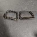 Car Dashboard Air Vent Frame for Honda Pilot 2016-2022/Ridgeline 2017-2023/Passport 2019-2023，Carbon Fiber Center Console Frame Cover Trim Accessories (Carbon Fiber Pattern)