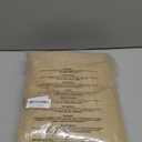 RYB HOME Sheer Curtains 108 inches Long, Linen Textured Wave Semi Sheer Privacy Curtains for Bedroom Living Room High Ceiling Window Decor, Sand, W 52 x L 108, 1 Pair