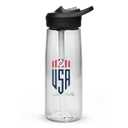 TEAM JULIE USA CAMELBAK WATER BOTTLE, 2 Pieces, Red, Blue