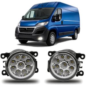 Fog Light Bulb 3.5 Inch For Ram Promaster 1500 2500 3500 2014-2019 Front Bumper Fog Light Driving Lamps,6000k,Pack of 2