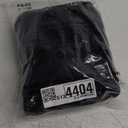 MakeMeChic Women's Casual Sweater Dress V Neck Sleeveless Knit Short Sweater Dresses with Pocket Black, Large