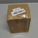 Sumnacon Heavy Duty Floor Door Stopper No Drill - Durability Stainless Steel Door Stop with Anti-Skid Rubber - Contemporary Safety Doorstop for Home Office Commercial Industrial, Black (3X3.1 Inch)