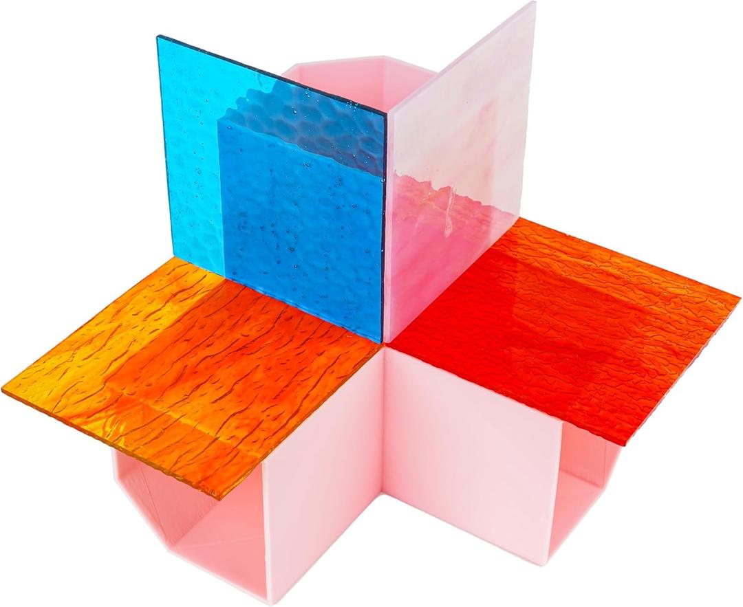 Stained Glass Spinner Jig Fixture, 3inch Molds for Stained Glass Making