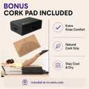 Pilates Sitting Box for Pilates Reformer by EchoMe, Box Pilates Reformer for Home Gym,Professional Studio Use,and Strength Exercises,Pilates Reformer Accessory for Pilates Exercises