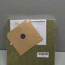 Bumusty Large Cork Board Alternative-36 x 24" Felt Bulletin Board Tiles, with 30 Pushpins, 40 Adhesive Tabs, Fine-Stripe 6-Pack, Cork Boards for Office Push Pin Board Felt Board-Olive Green