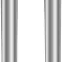 3/4" Pin Boat Seat Post Pedestal Posts Pole Fit for Various Ships - Round Jon Fishing Cruise Pontoon Flat Deck Bass Boats, Non-Threaded, Fixed Hgt., 1.5" Dia, Aluminum Alloy, Silver